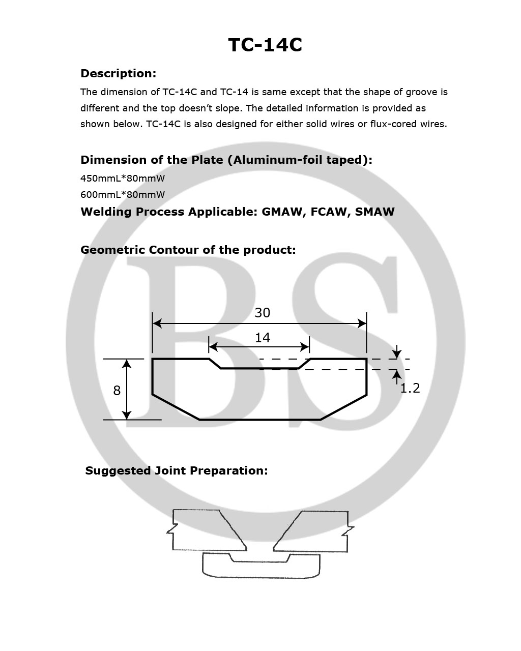 Plate TC-14C