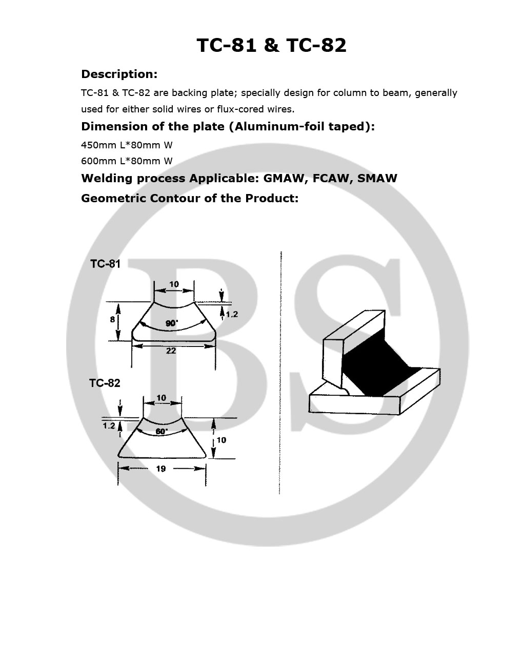 Plate TC-81&TC-82